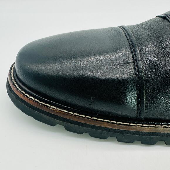 Cole Haan Men's Richardson Grand Black Leather Cap Toe Oxfords C28332 Size 10.5 - Picture 9 of 12